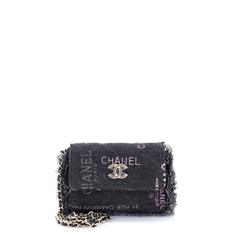 Chanel Denim Mood Flap Clutch With #268046C28B